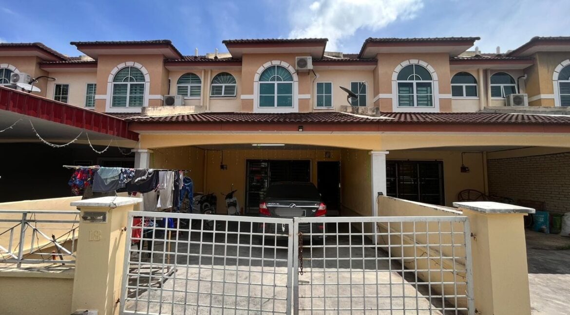 Ejen Hartanah Taiping-Rumah Teres (2) Tingkat Di Taman Serai Perdana Bagan Serai-1