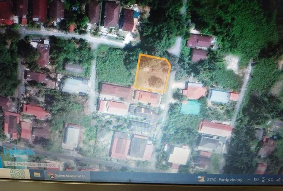 Ejen Hartanah Chemor-Tanah Lot Kediaman Untuk Dijual Di Tanah Hitam-2