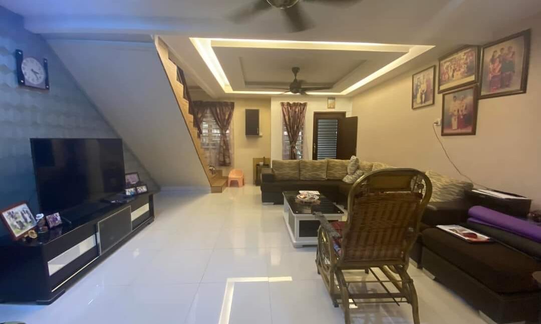 Ejen Hartanah Ipoh-Rumah Teres (2) Tingkat Untuk Dijual Di Taman Kledang Jaya, Chemor-10