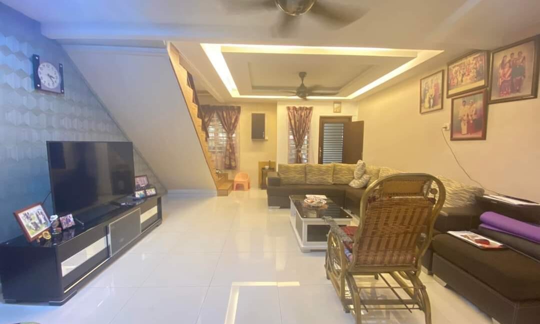 Ejen Hartanah Ipoh-Rumah Teres (2) Tingkat Untuk Dijual Di Taman Kledang Jaya, Chemor-4