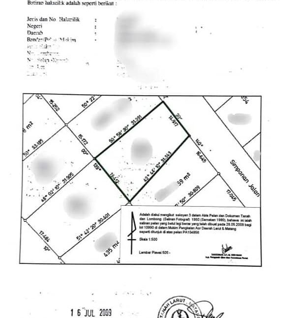 Ejen Hartanah Taiping-Tanah Lot Kediaman Untuk Dijual Di Kampung Sentosa-5