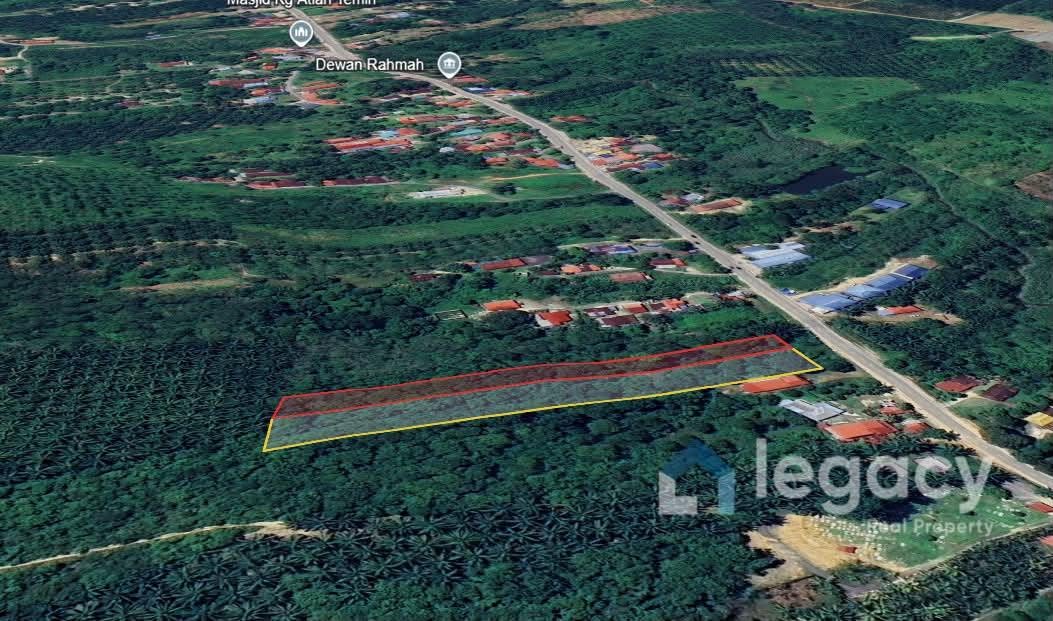 2 Bidang Tanah Pertanian Di Kampung Temin, Sungai Siput Untuk Dijual.