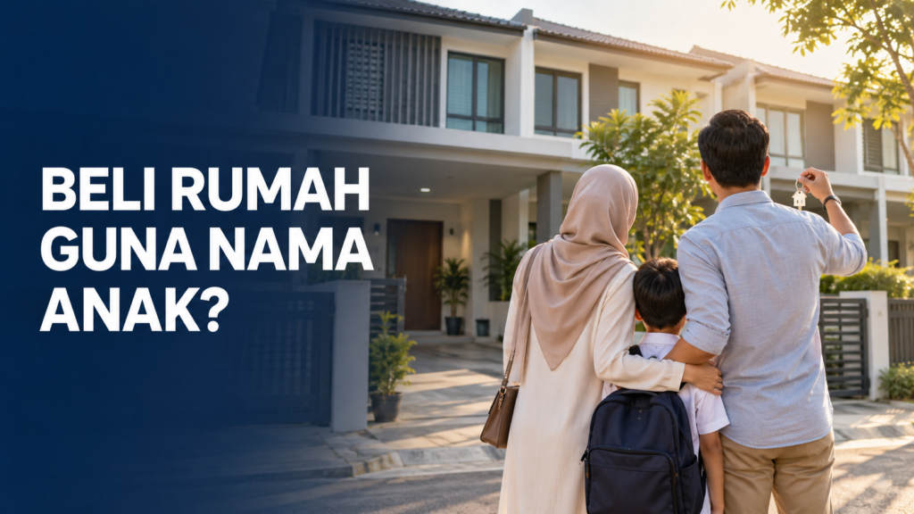 Ibu bapa membeli rumah guna nama anak di Malaysia