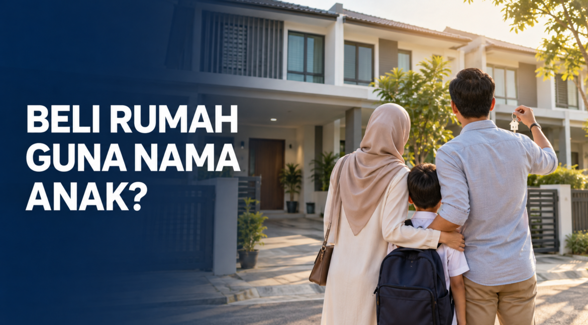 Ibu bapa membeli rumah guna nama anak di Malaysia