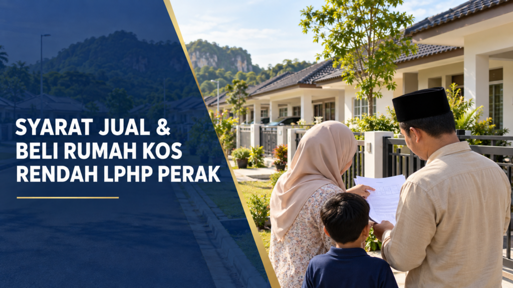 Syarat jual dan beli rumah kos rendah LPHP Perak untuk owner dan pembeli