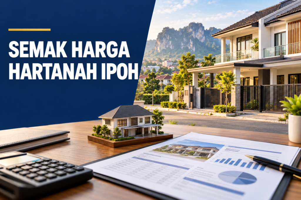 Semak harga hartanah Ipoh sebelum jual rumah