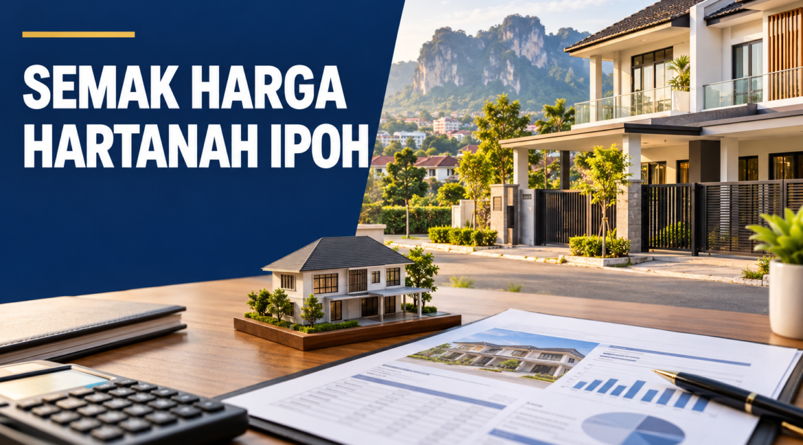 Semak harga hartanah Ipoh sebelum jual rumah